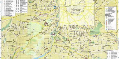 Карта Нікосії Кіпр